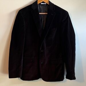 Black Velvet Men's Blazer
